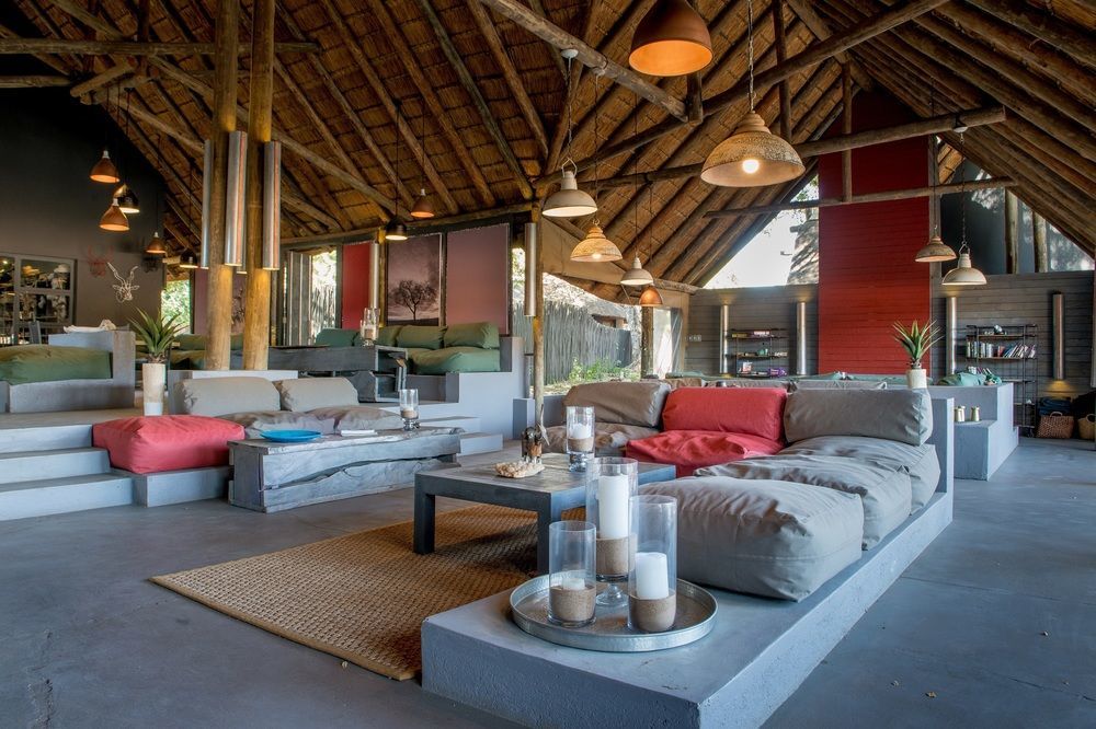 Simbavati River Lodge Timbavati viltreservat Exteriör bild