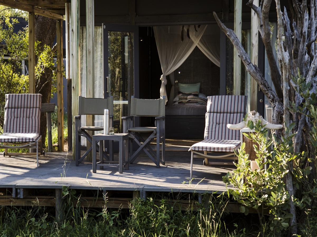 Simbavati River Lodge Timbavati viltreservat Exteriör bild
